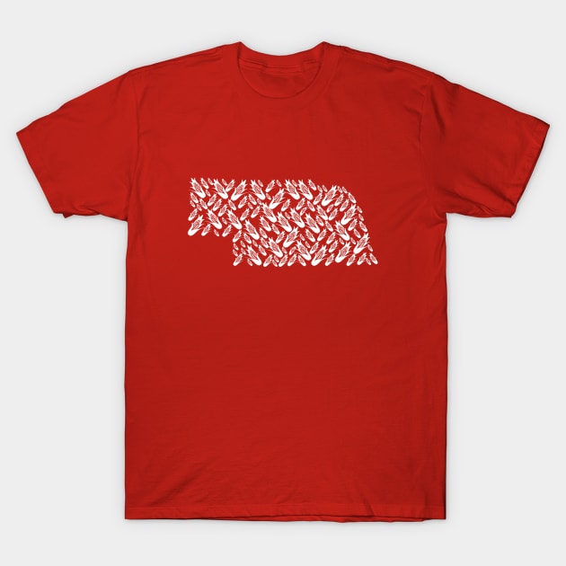 Nebraska State of Corn Husker Shirt T-Shirt by MalmoDesigns